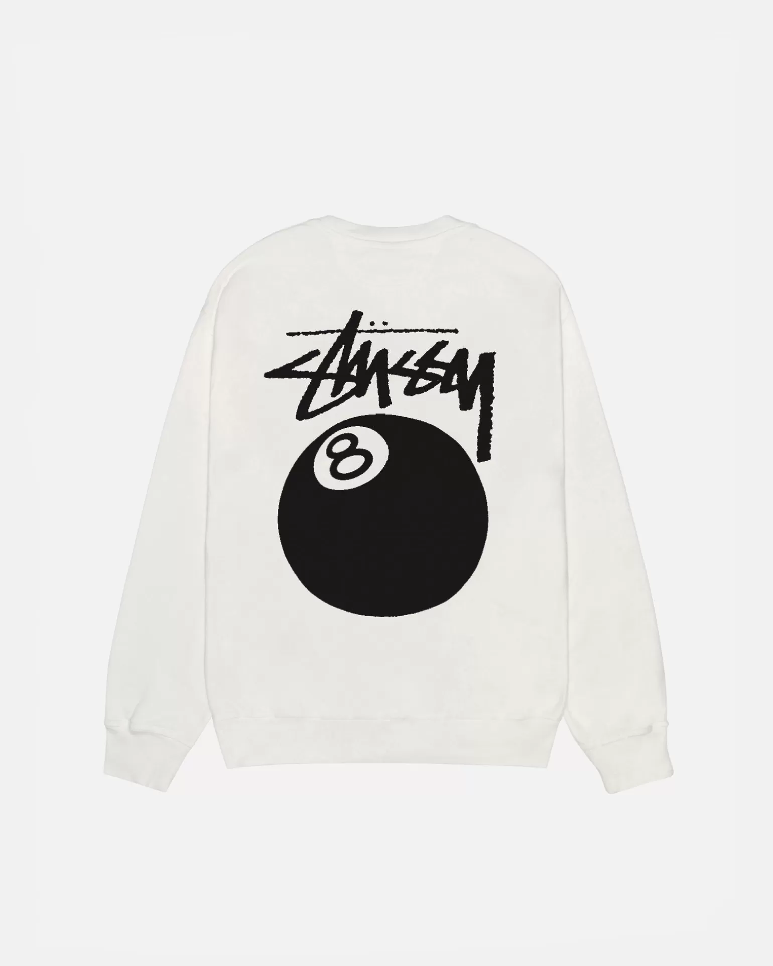 Stüssy Crews>8 BALL CREW PIGMENT DYED