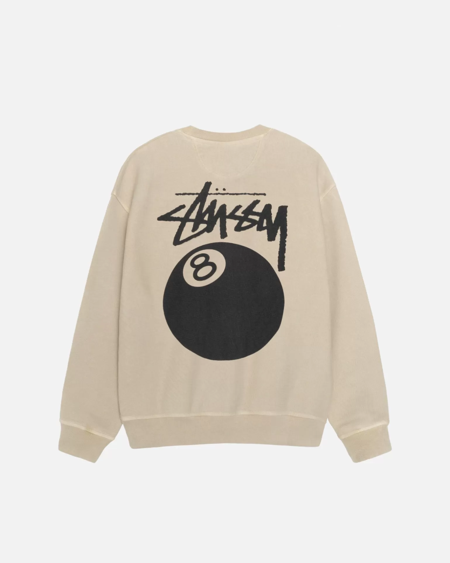 Stüssy Crews>8 BALL CREW PIGMENT DYED