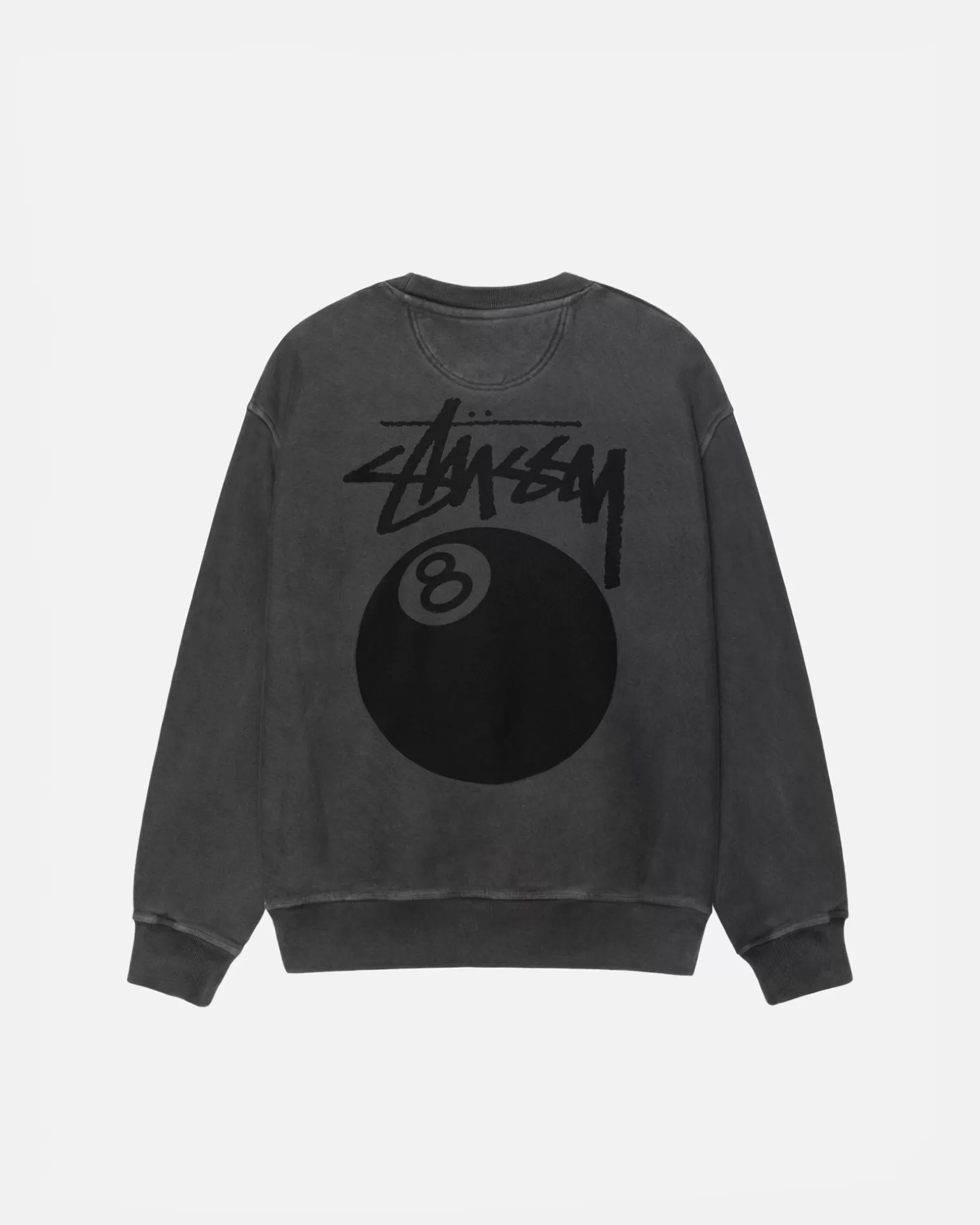 Stüssy Crews>8 BALL CREW PIGMENT DYED