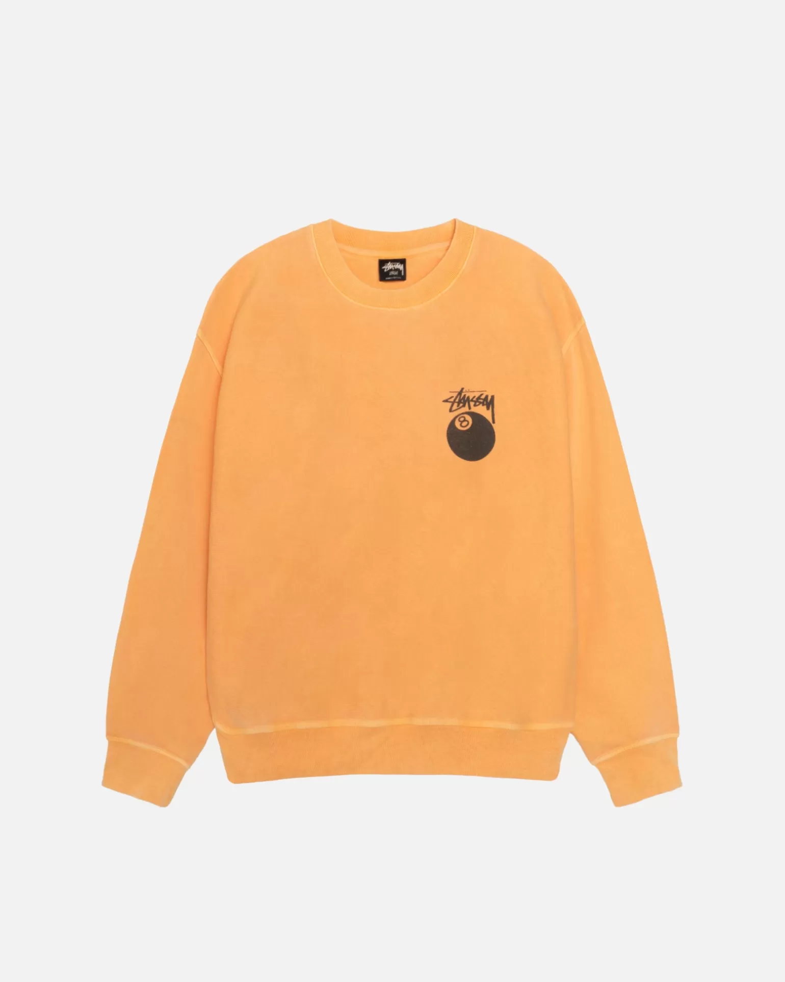 Stüssy Crews>8 BALL CREW PIGMENT DYED