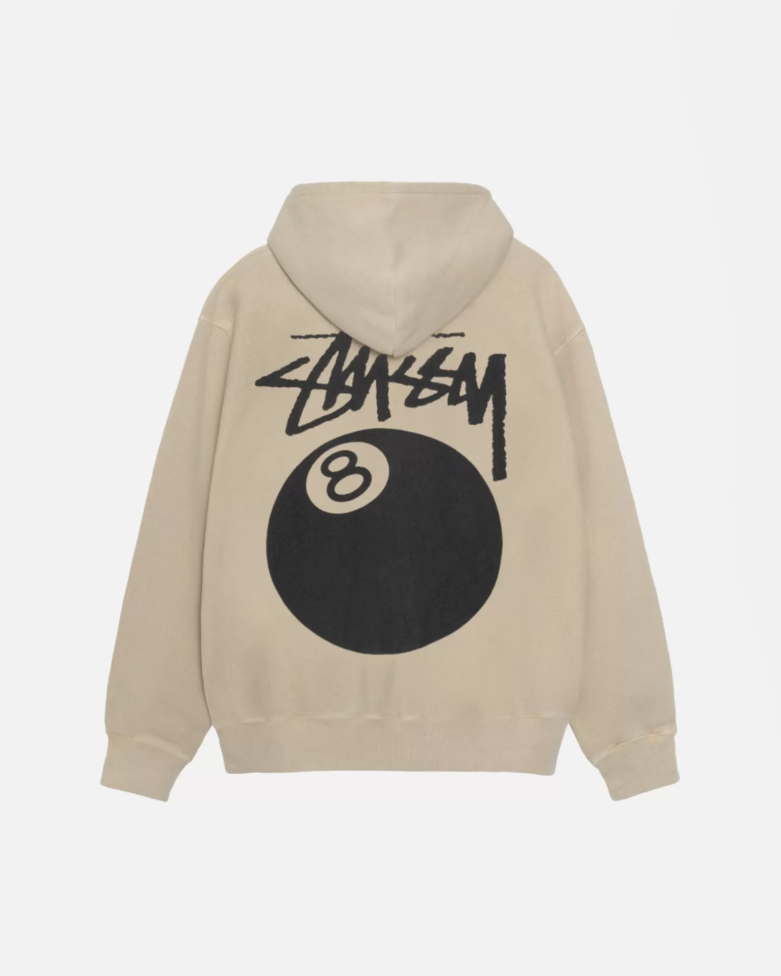 Stüssy Hoodies>8 BALL HOODIE PIGMENT DYED