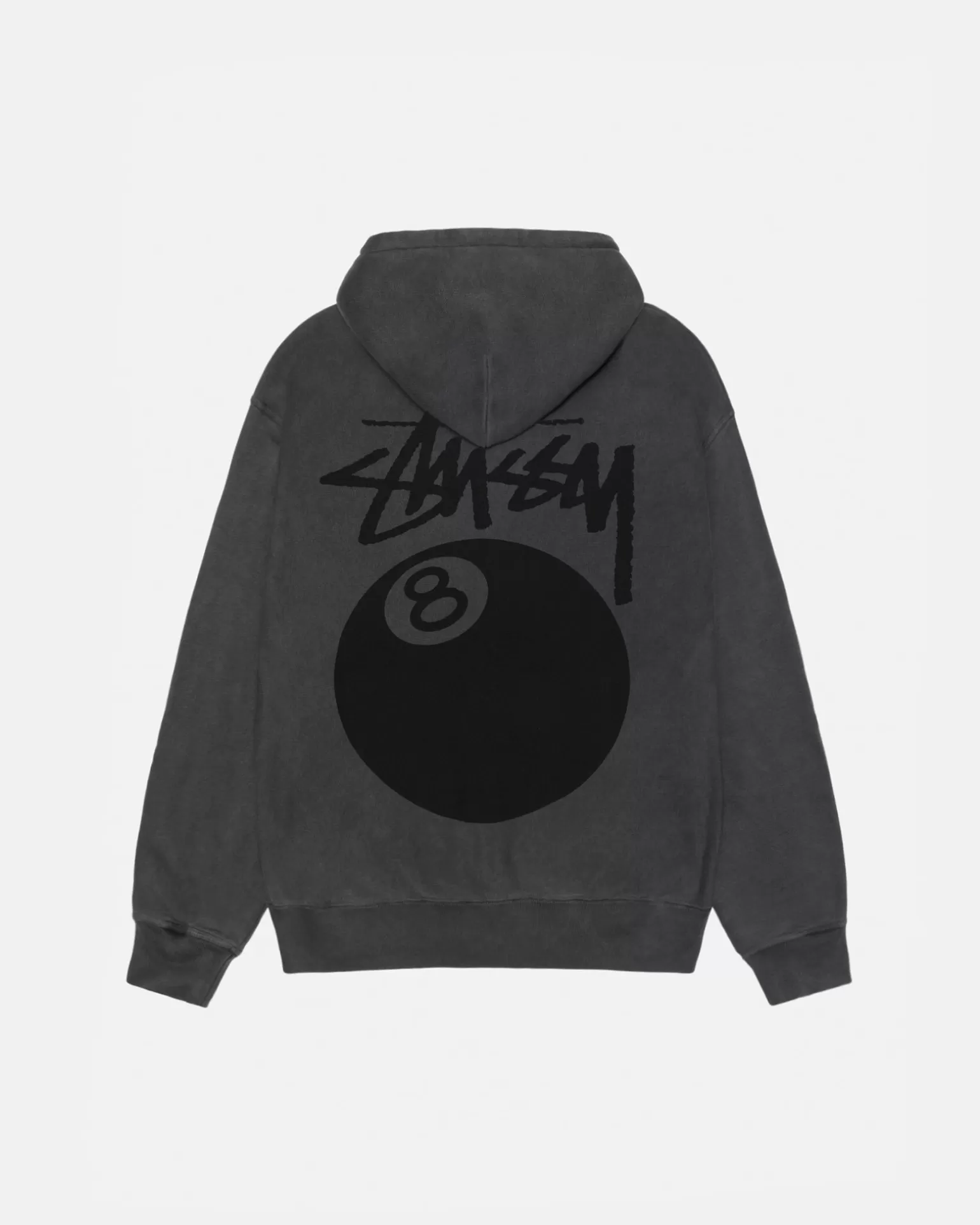 Stüssy Hoodies>8 BALL HOODIE PIGMENT DYED