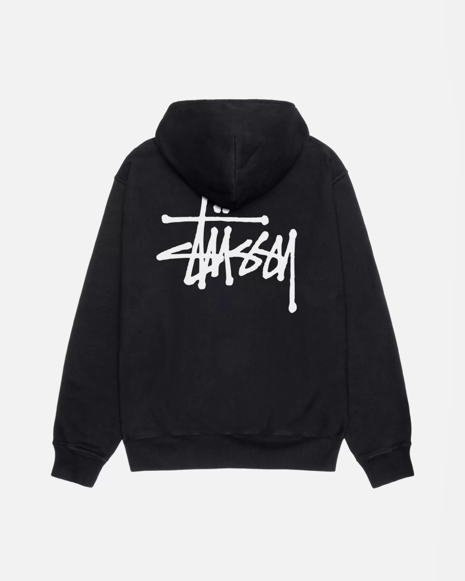 Stüssy Hoodies>BASIC STÜSSY HOODIE PIGMENT DYED