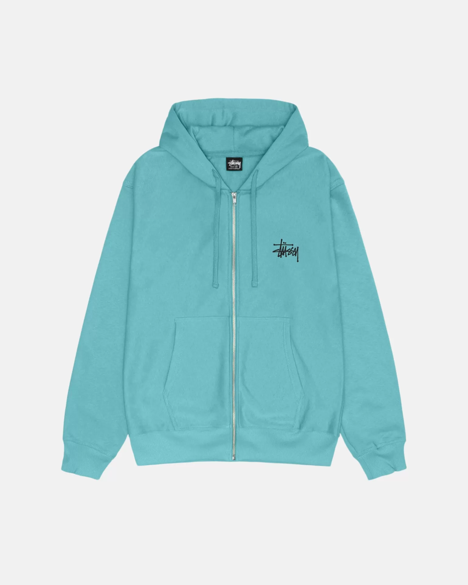 Stüssy Hoodies>BASIC STÜSSY ZIP HOODIE