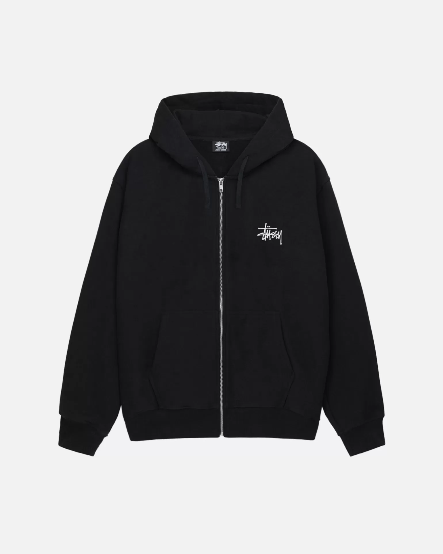 Stüssy Hoodies>BASIC STÜSSY ZIP HOODIE