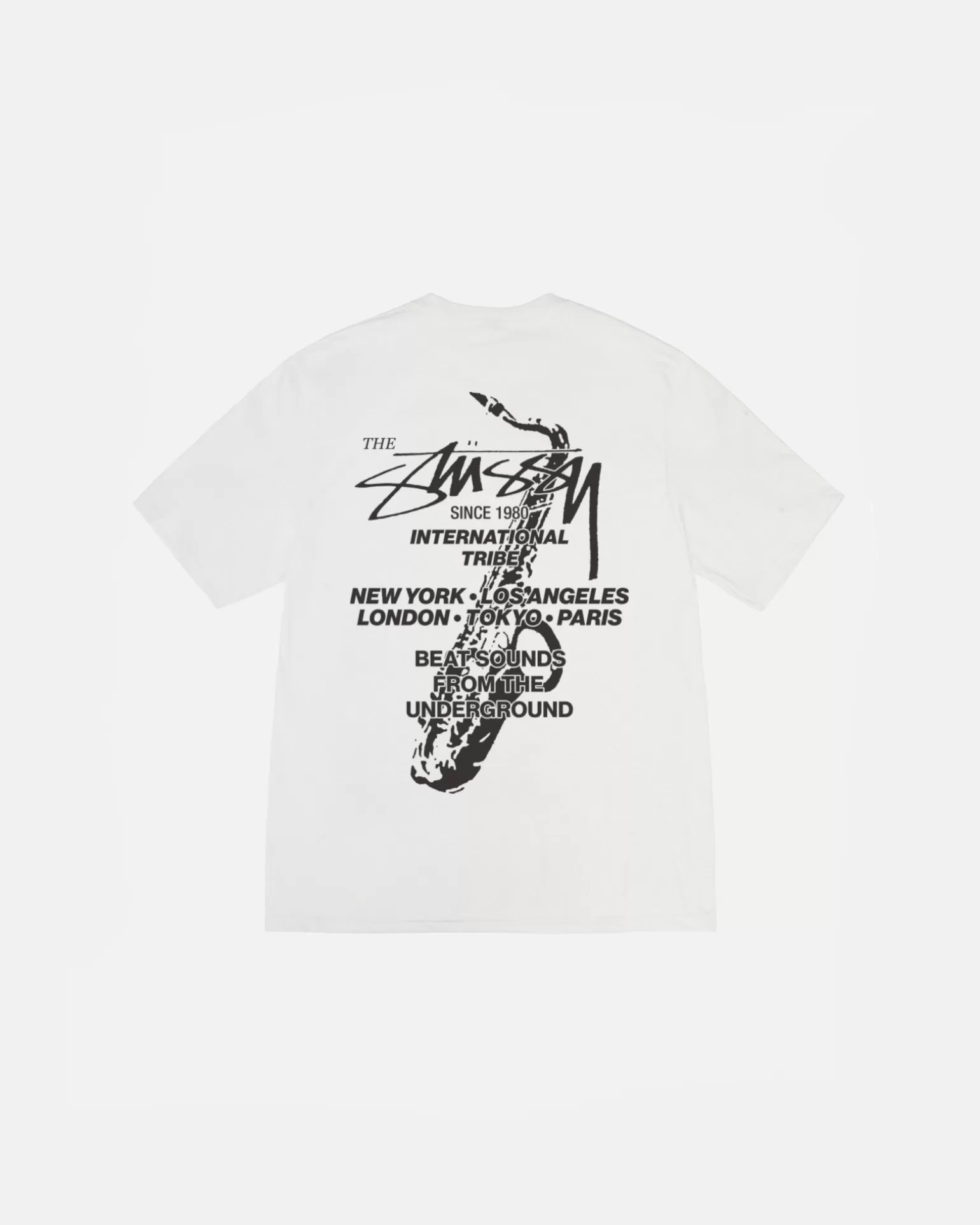 Stüssy T-Shirts>BEAT SOUNDS TEE PIGMENT DYED