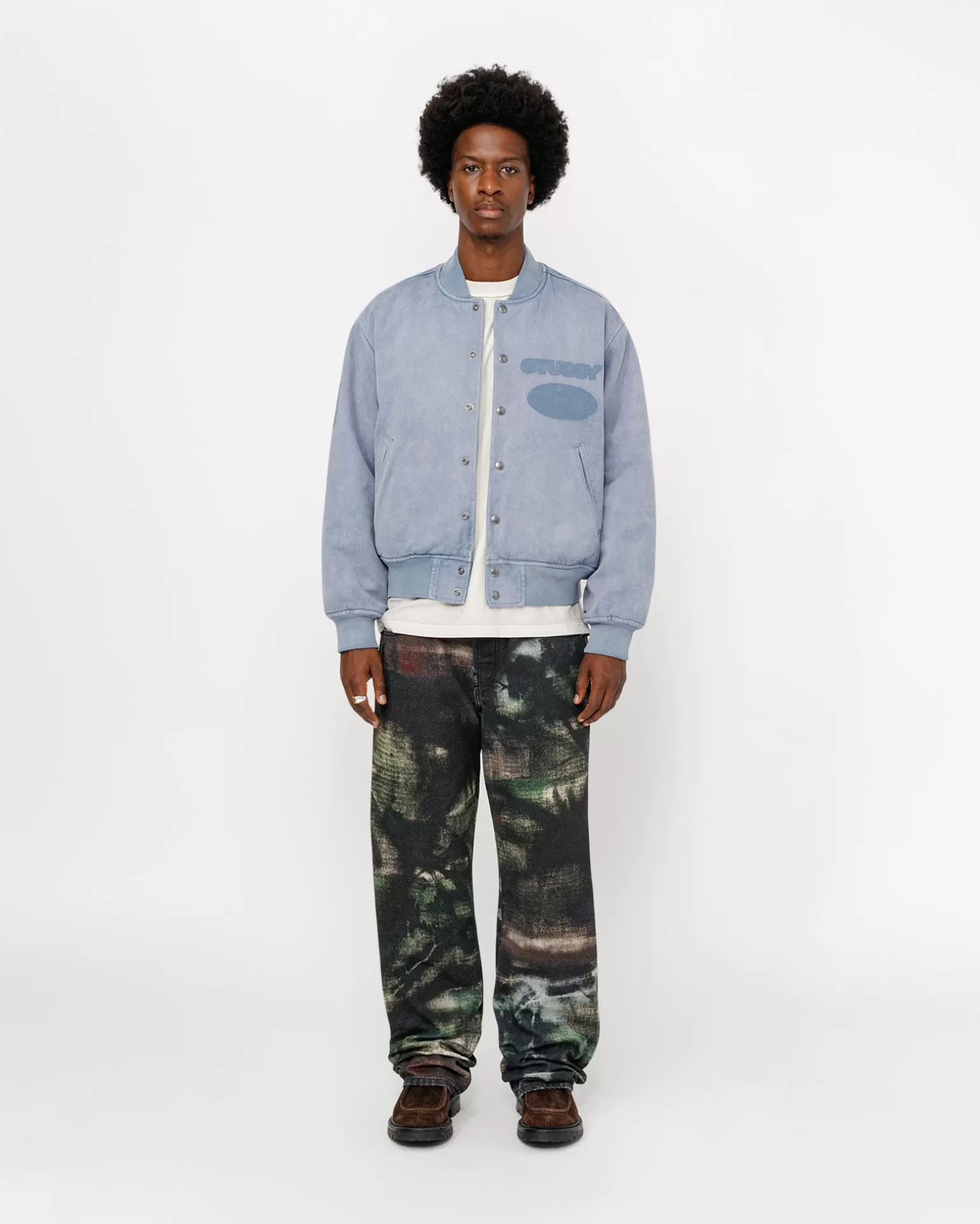 Stüssy Pants | Denim>BIG OL' JEAN STENPAT CAMO