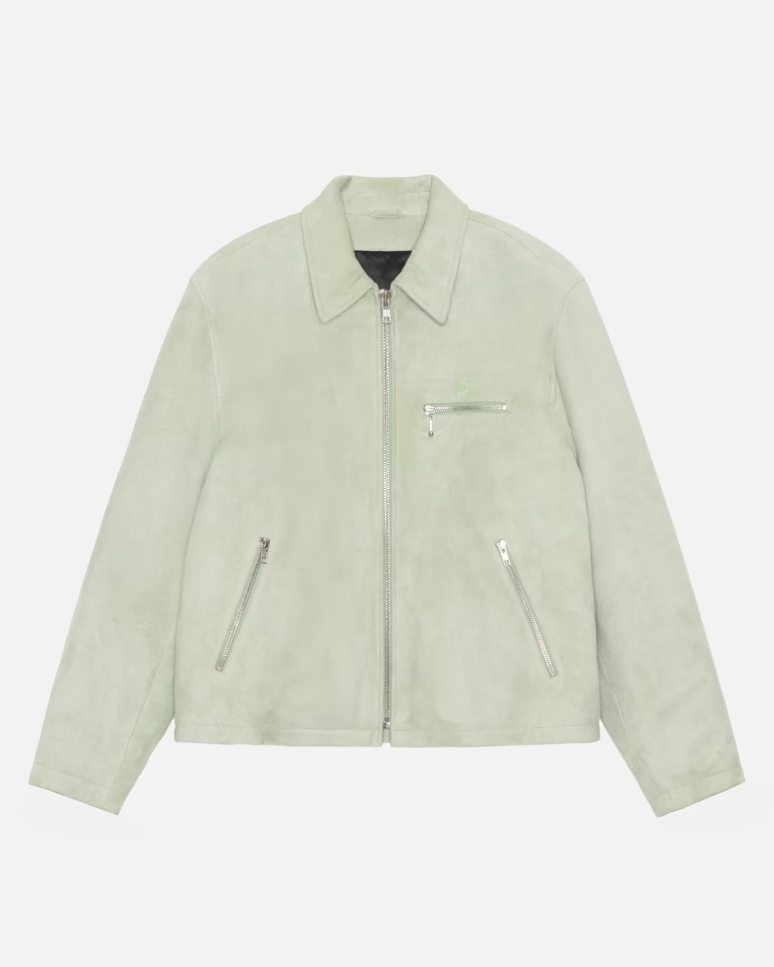 Stüssy Vestes>BING JACKET SUEDE