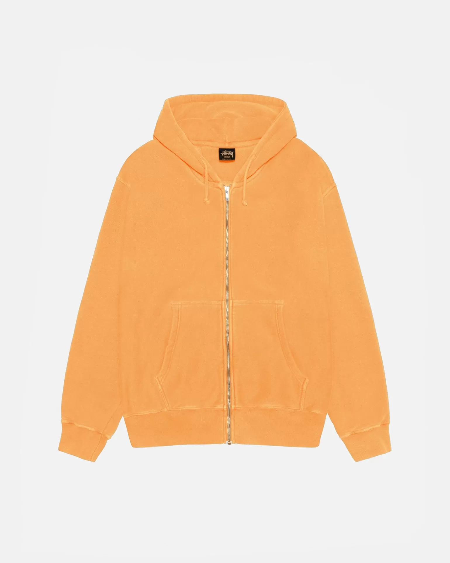 Stüssy Hoodies>BUANA ZIP HOODIE PIGMENT DYED