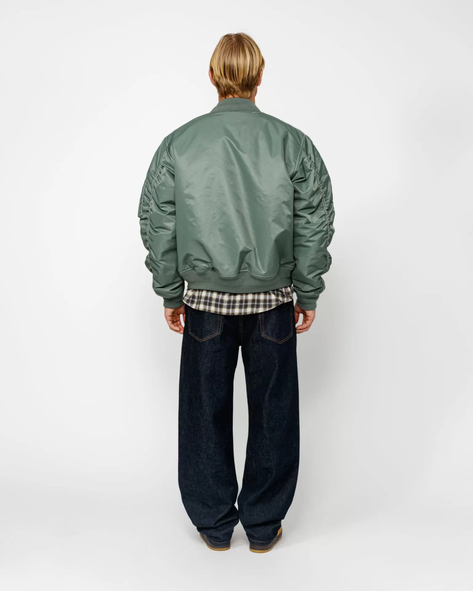 Stüssy Vestes>BUILT REVERSIBLE BOMBER JACKET