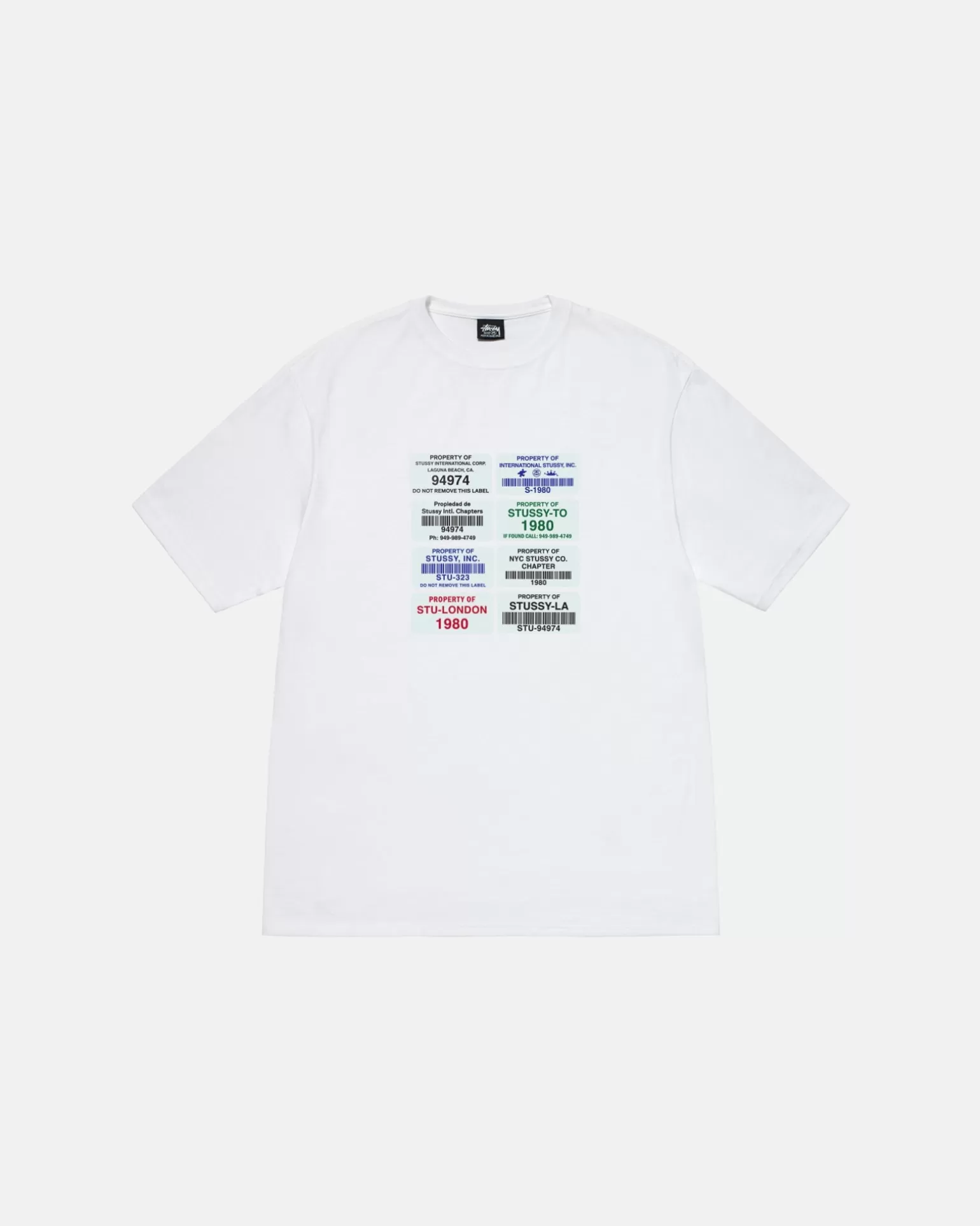 Stüssy T-Shirts>CODES TEE