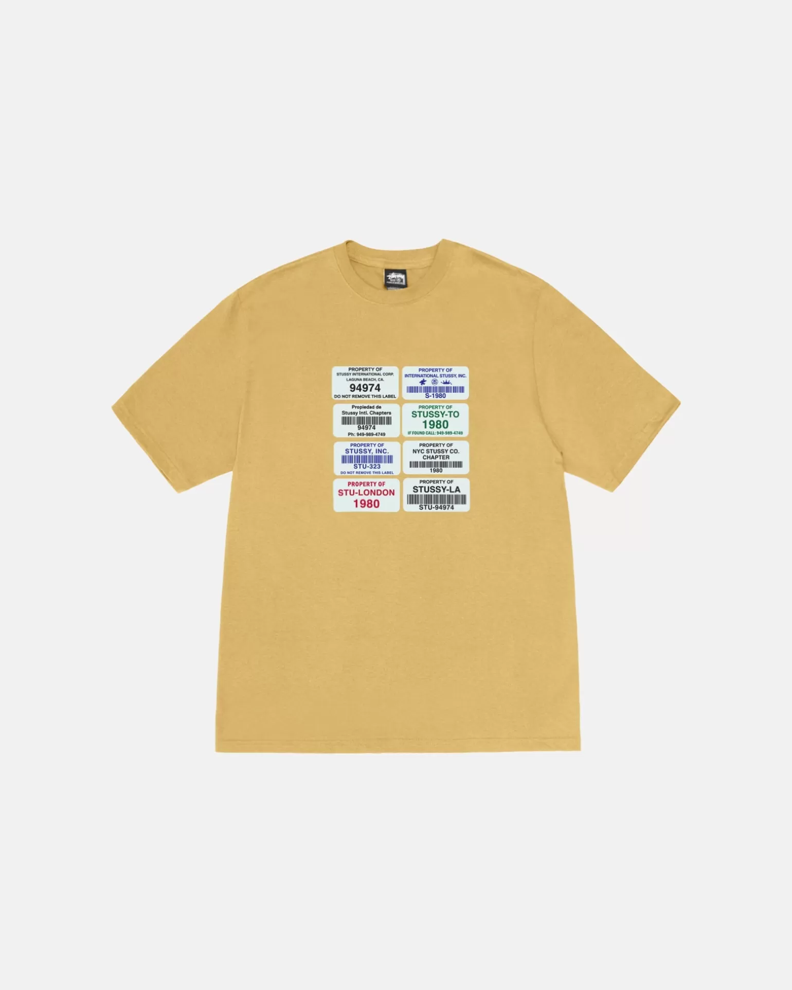 Stüssy T-Shirts>CODES TEE