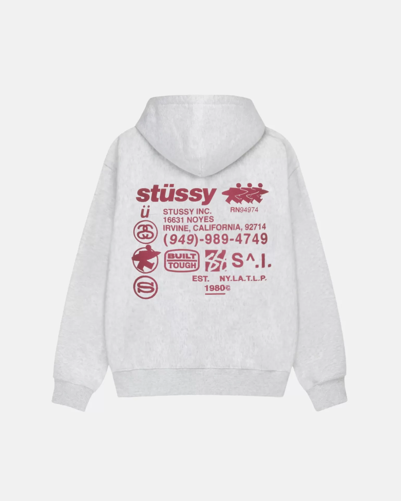 Stüssy Hoodies>DNA ZIP HOODIE