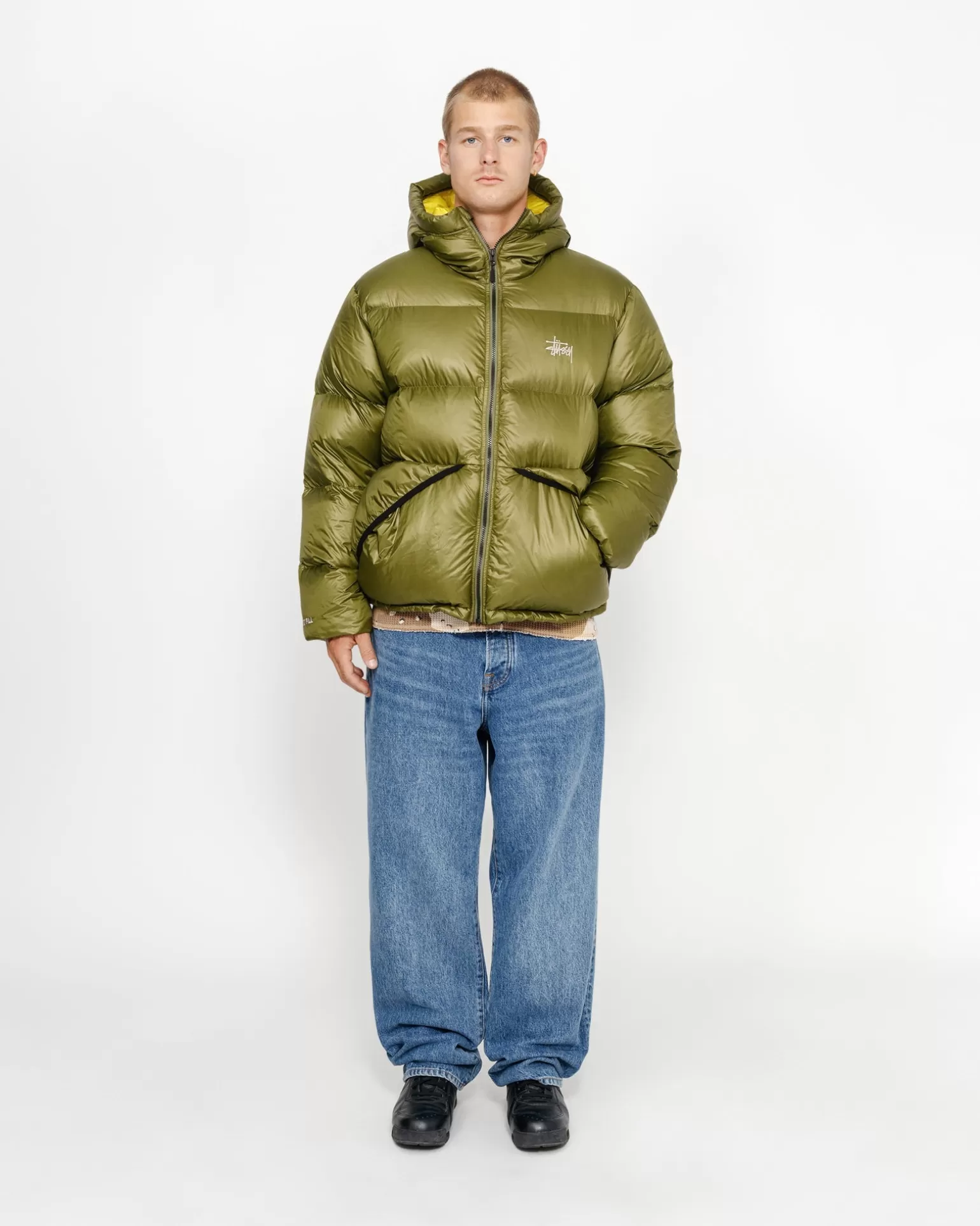 Stüssy Vestes>DOWN PARKA MICRO RIPSTOP