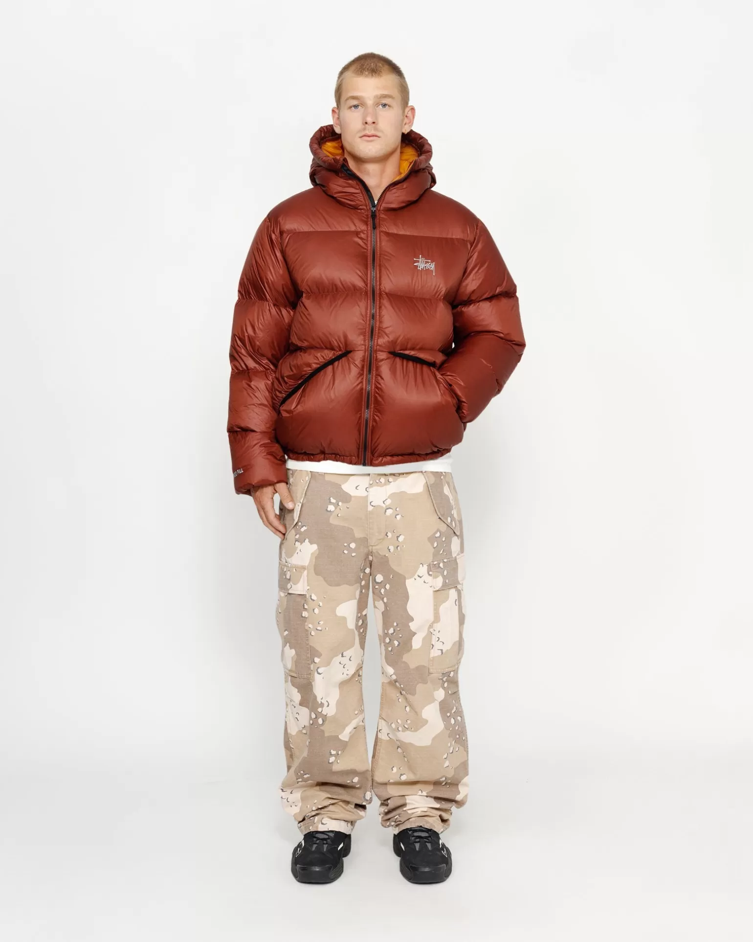 Stüssy Vestes>DOWN PARKA MICRO RIPSTOP