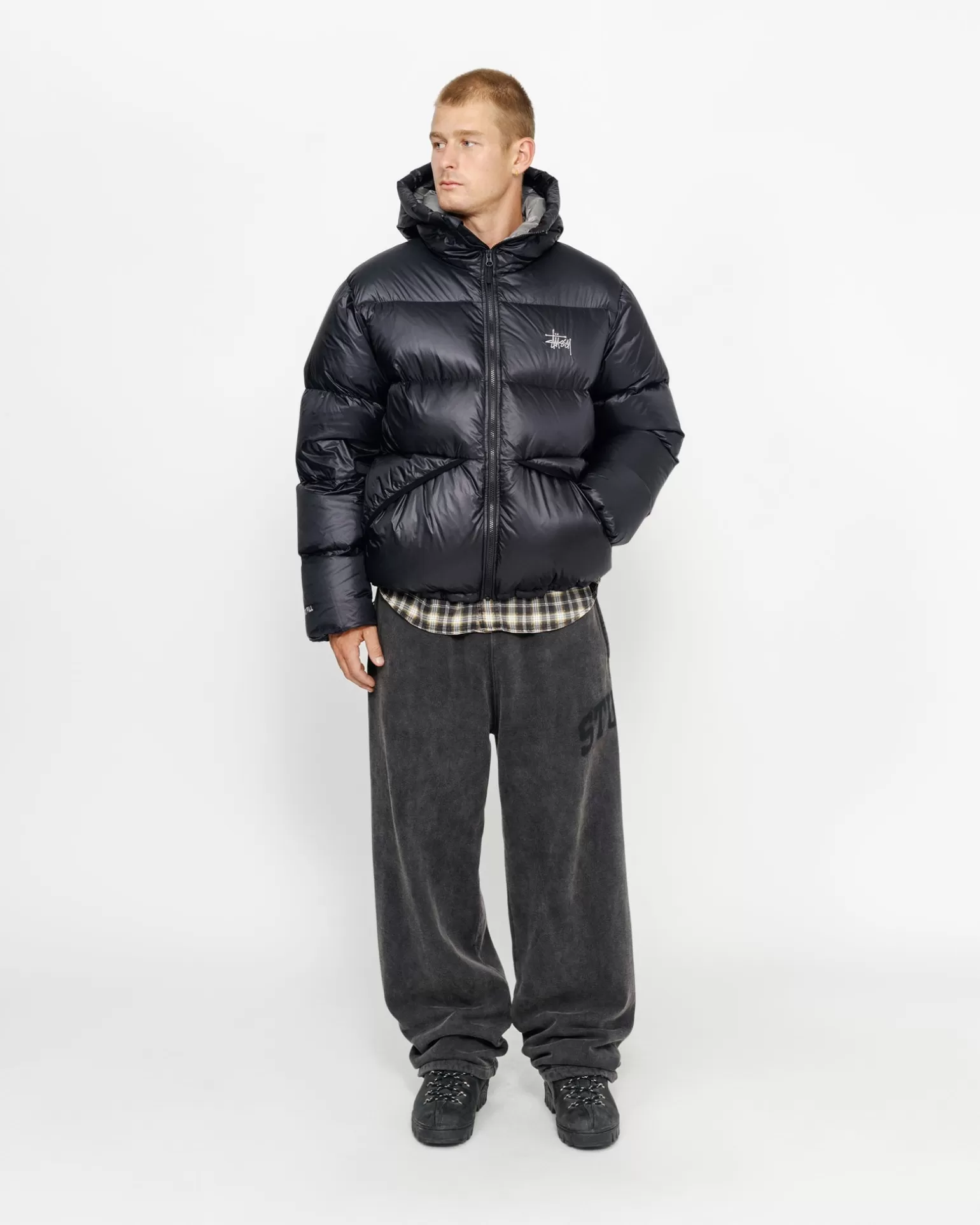 Stüssy Vestes>DOWN PARKA MICRO RIPSTOP