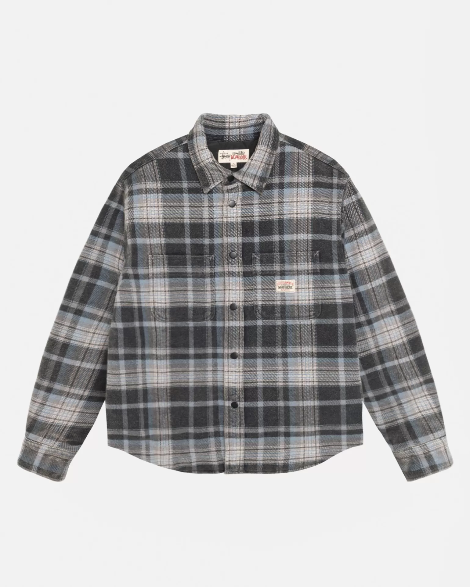 Stüssy Chemises | Vestes>HEAVY WASHED PLAID SHIRT