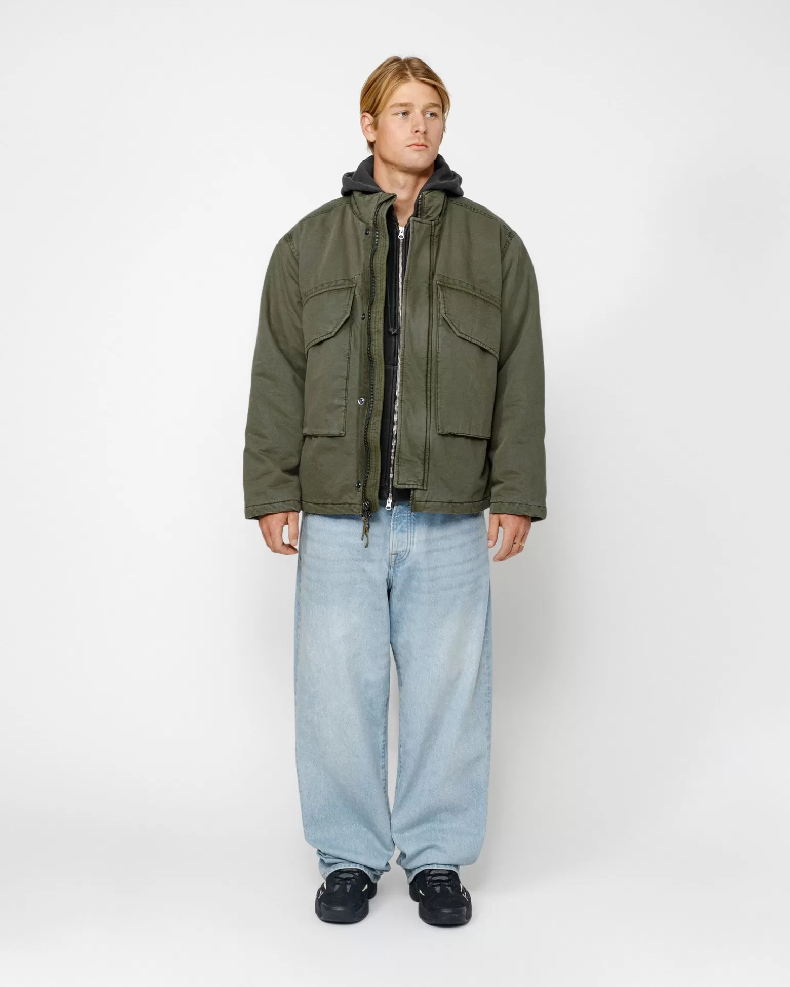 Stüssy Vestes>INSULATED FIELD JACKET