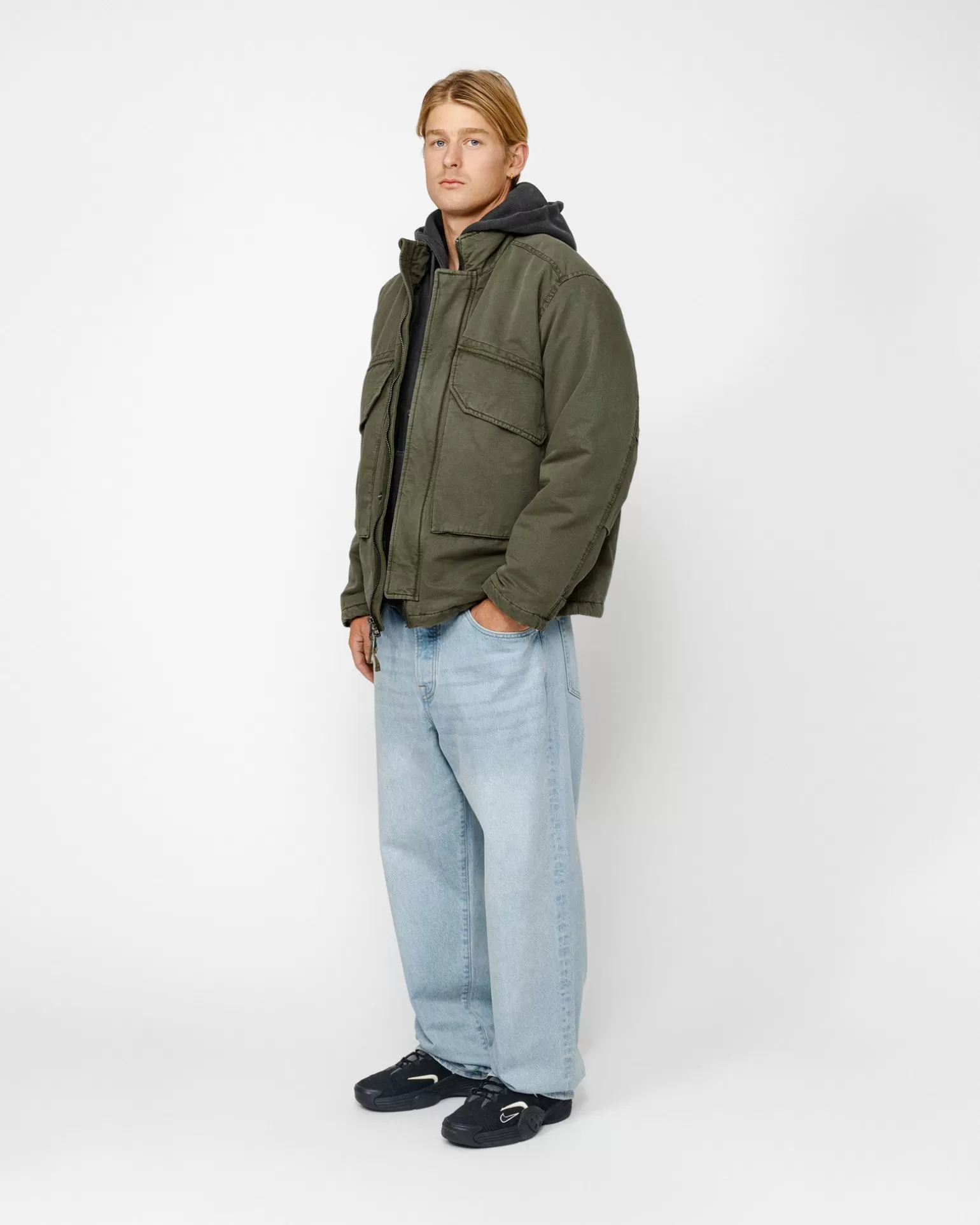 Stüssy Vestes>INSULATED FIELD JACKET