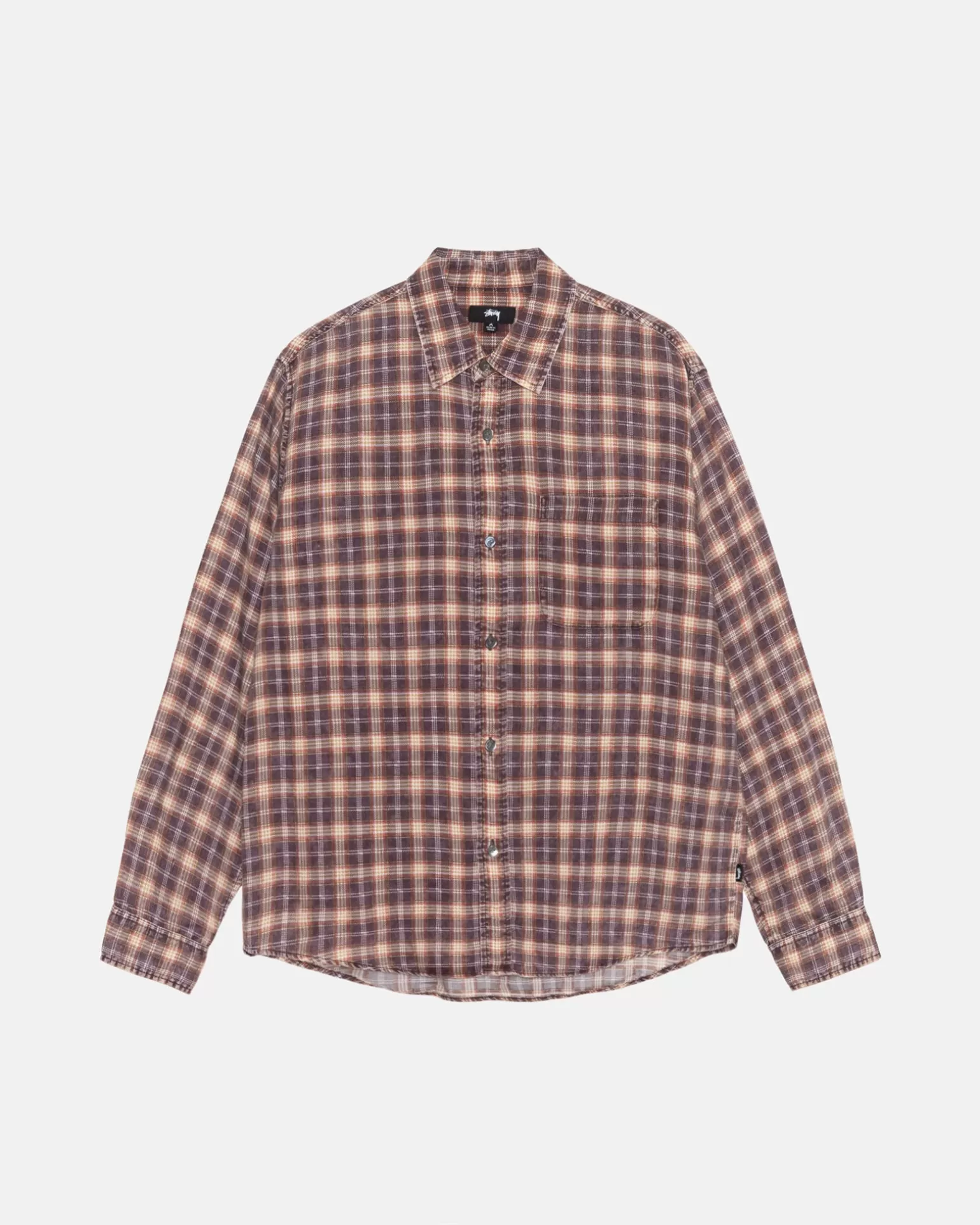 Stüssy Chemises>MATTHEW SHIRT PRINTED PLAID