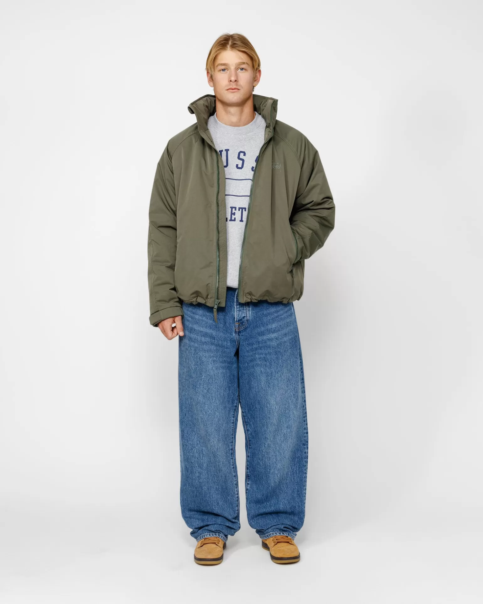 Stüssy Vestes>SHORT MILITARY PARKA