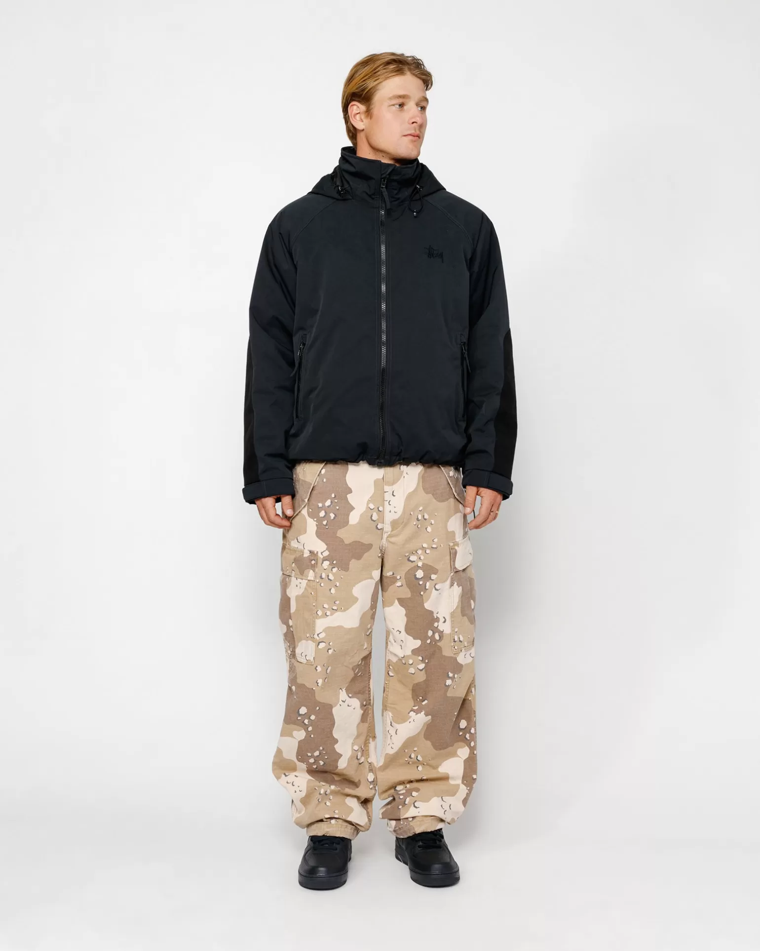 Stüssy Vestes>SHORT MILITARY PARKA