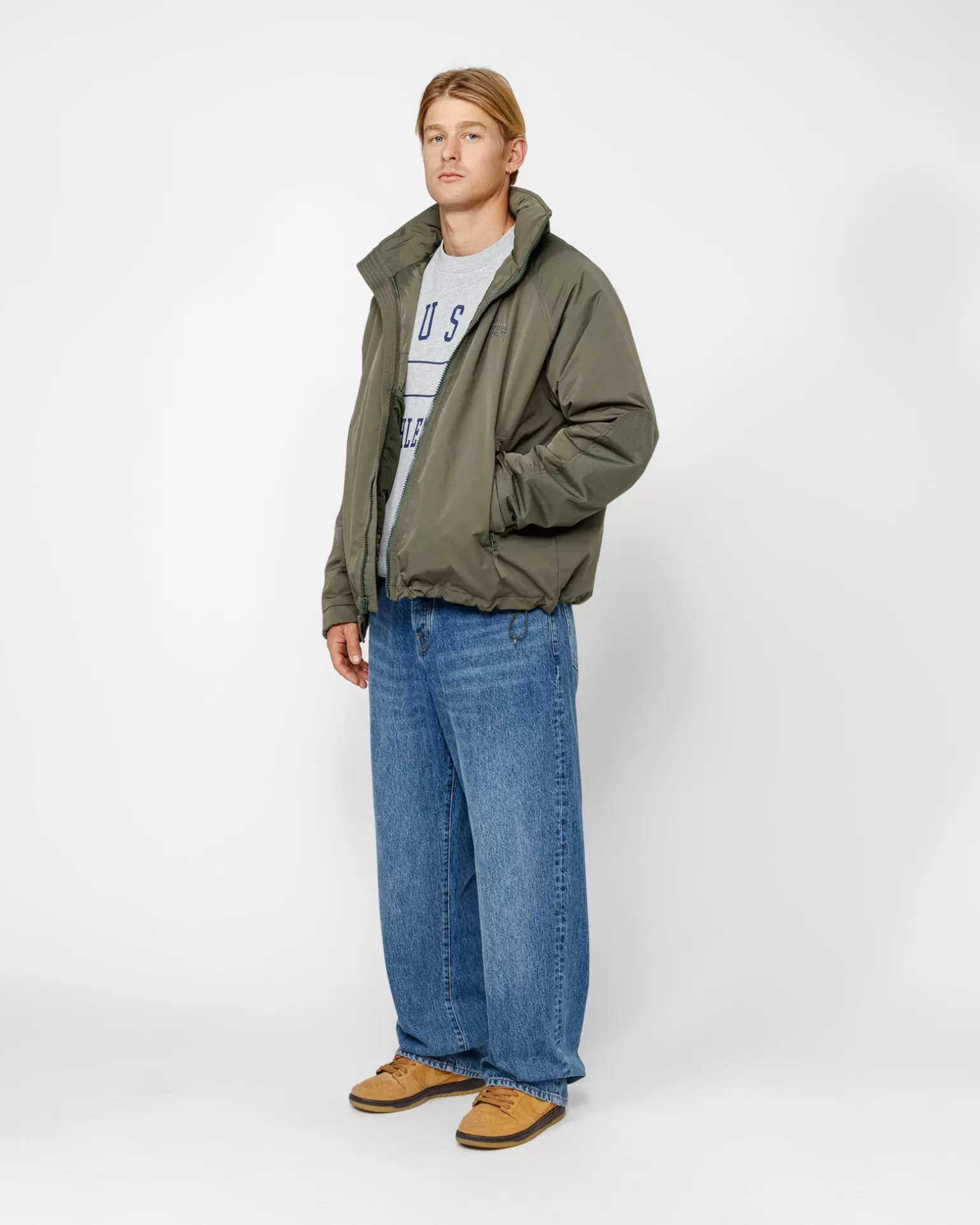 Stüssy Vestes>SHORT MILITARY PARKA