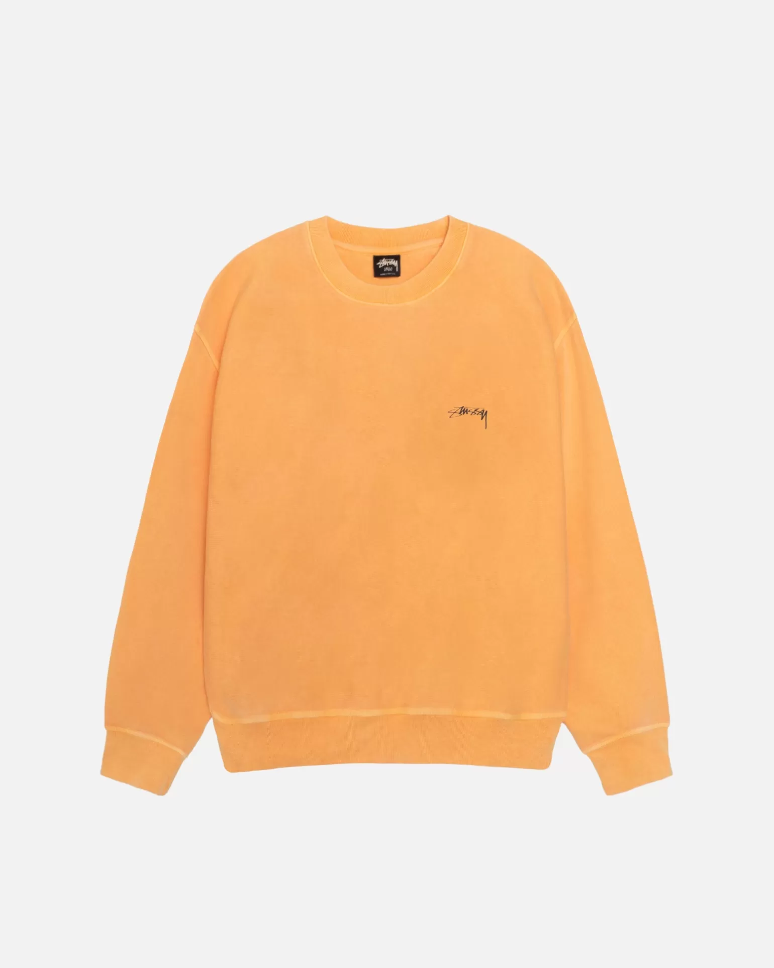 Stüssy Crews>SMOOTH STOCK CREW PIGMENT DYED