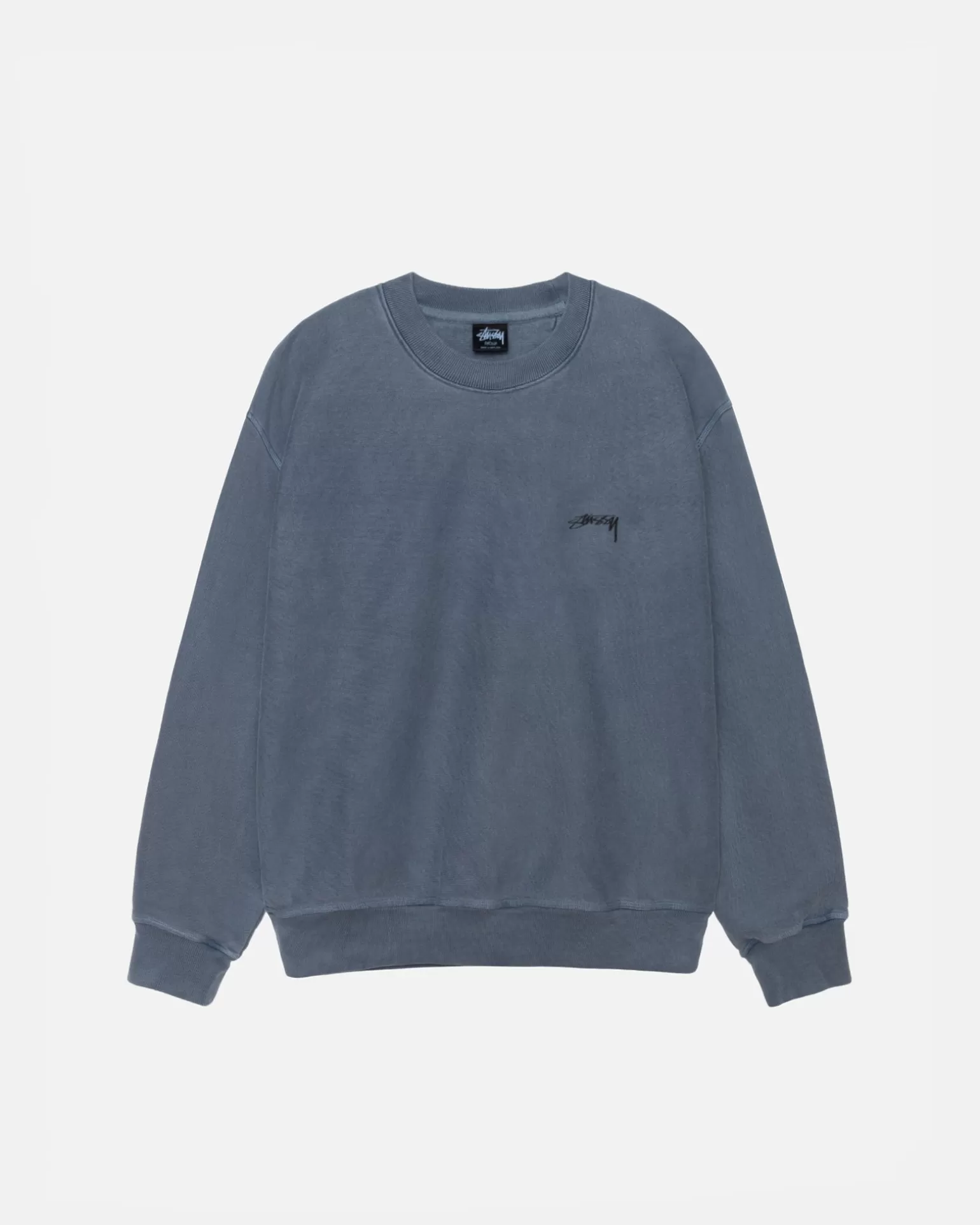 Stüssy Crews>SMOOTH STOCK CREW PIGMENT DYED