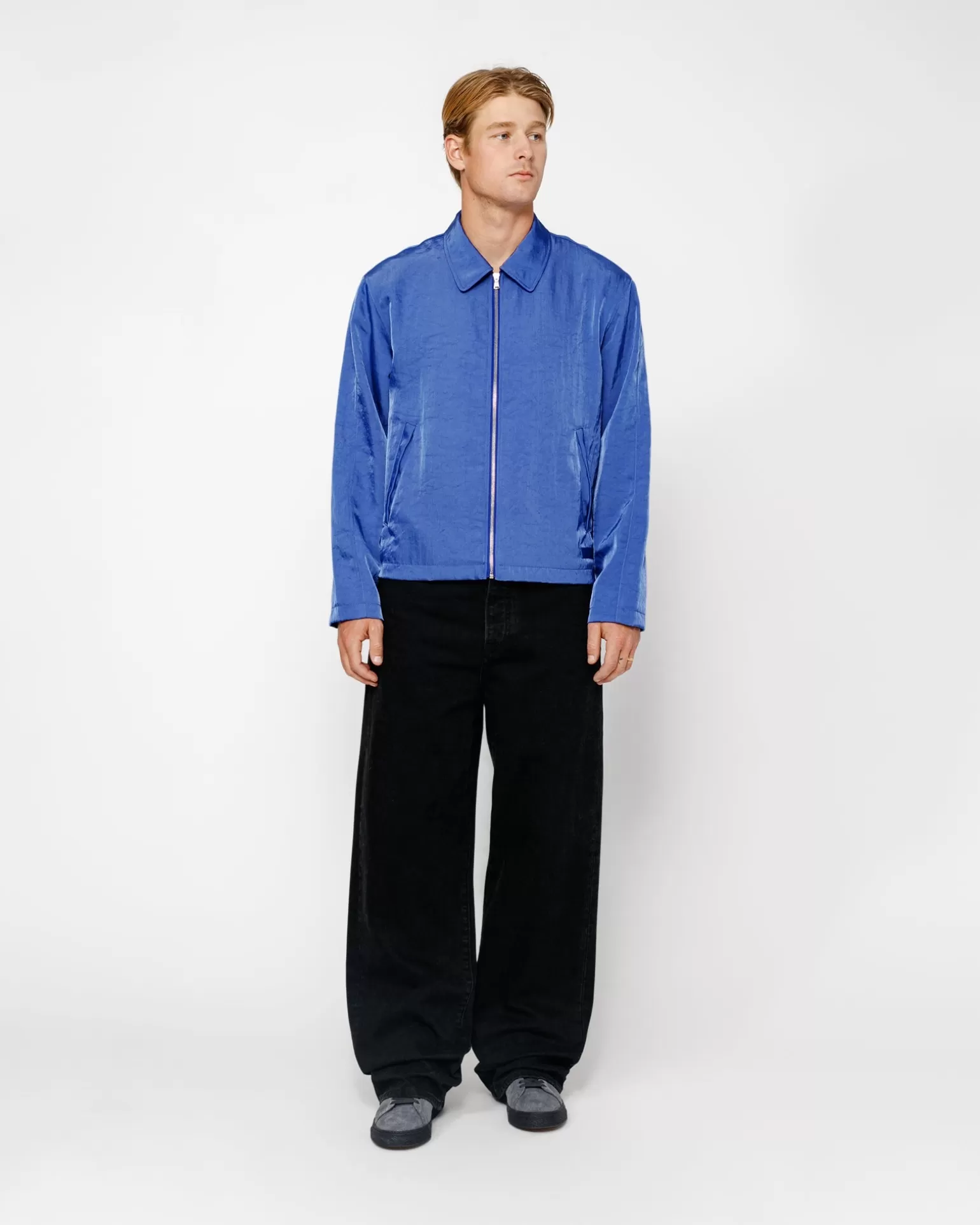 Stüssy Vestes>SS LINK NYLON CLUB JACKET