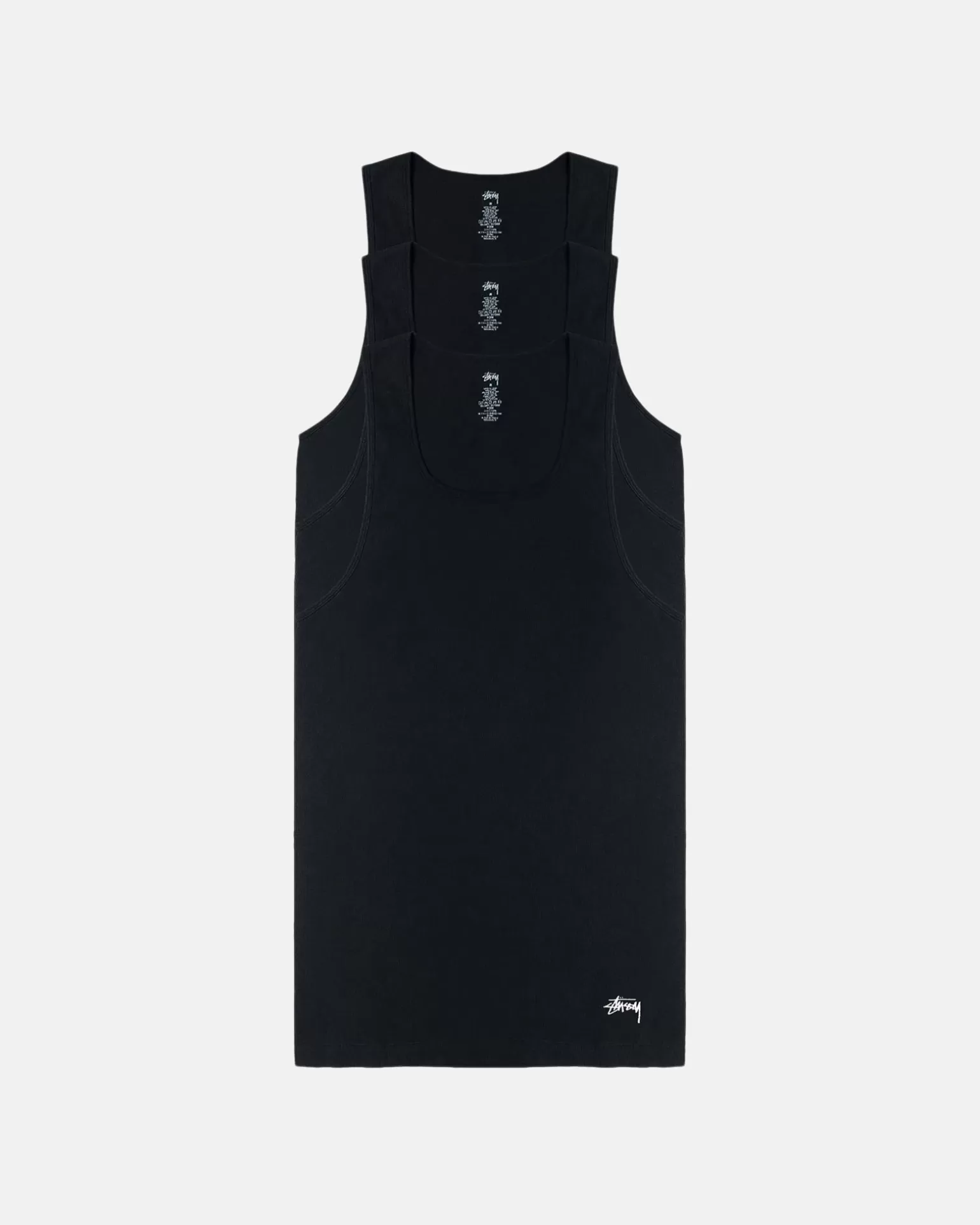 Stüssy Accessoires>STÜSSY TANK UNDERSHIRTS 3 PACK