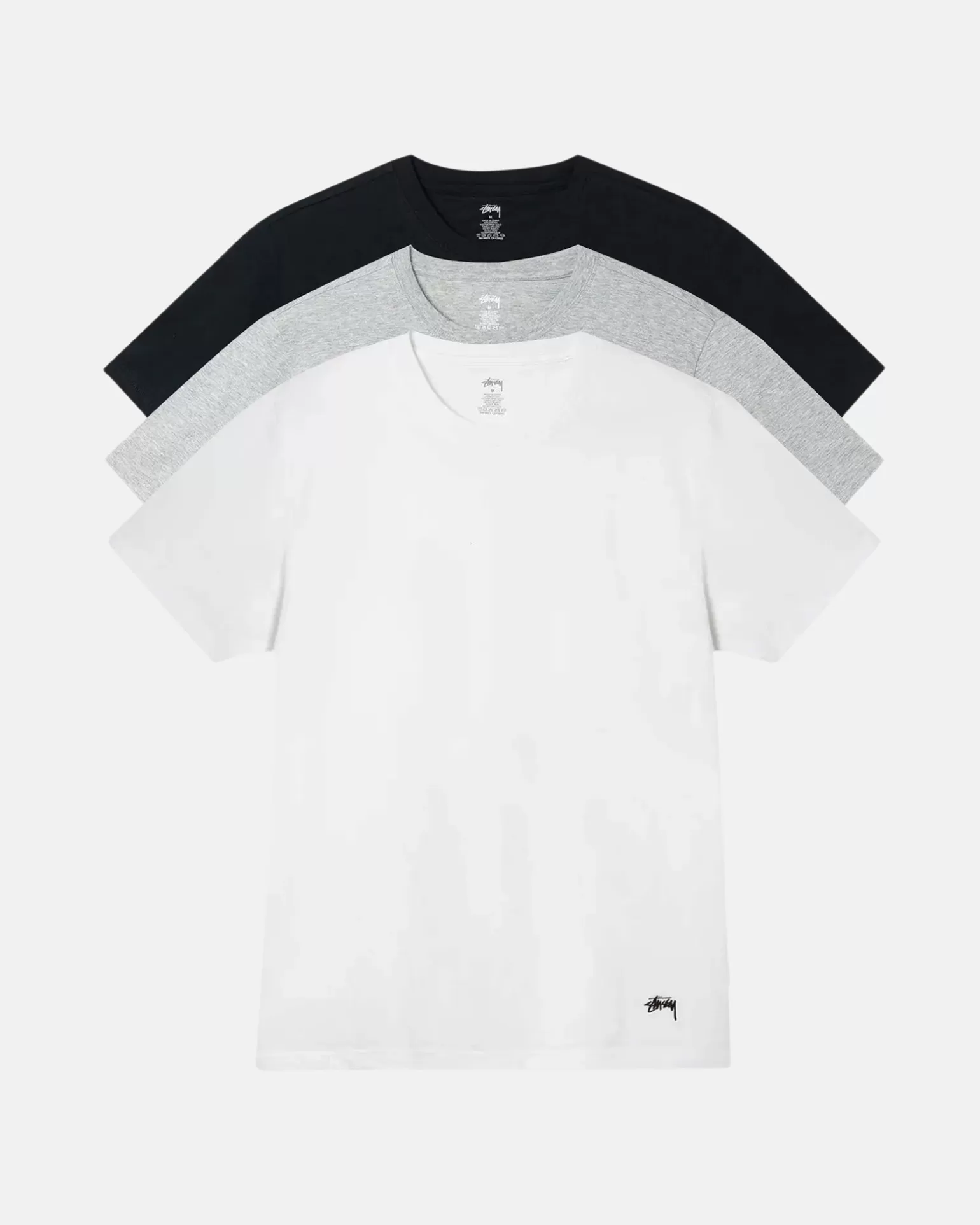 Stüssy Accessoires | T-Shirts>STÜSSY UNDERSHIRTS 3 PACK