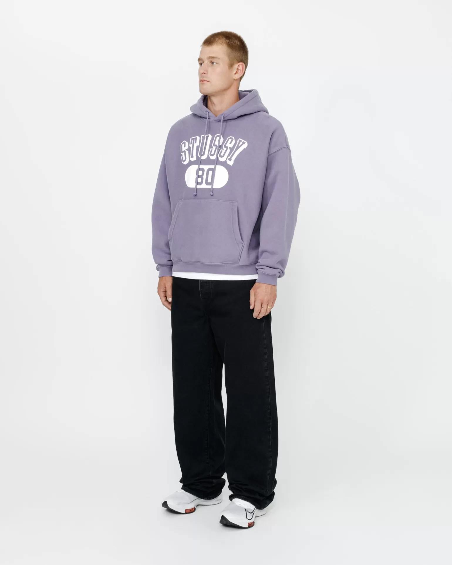 Stüssy Hoodies>STUSSY 80 RELAXED HOODIE