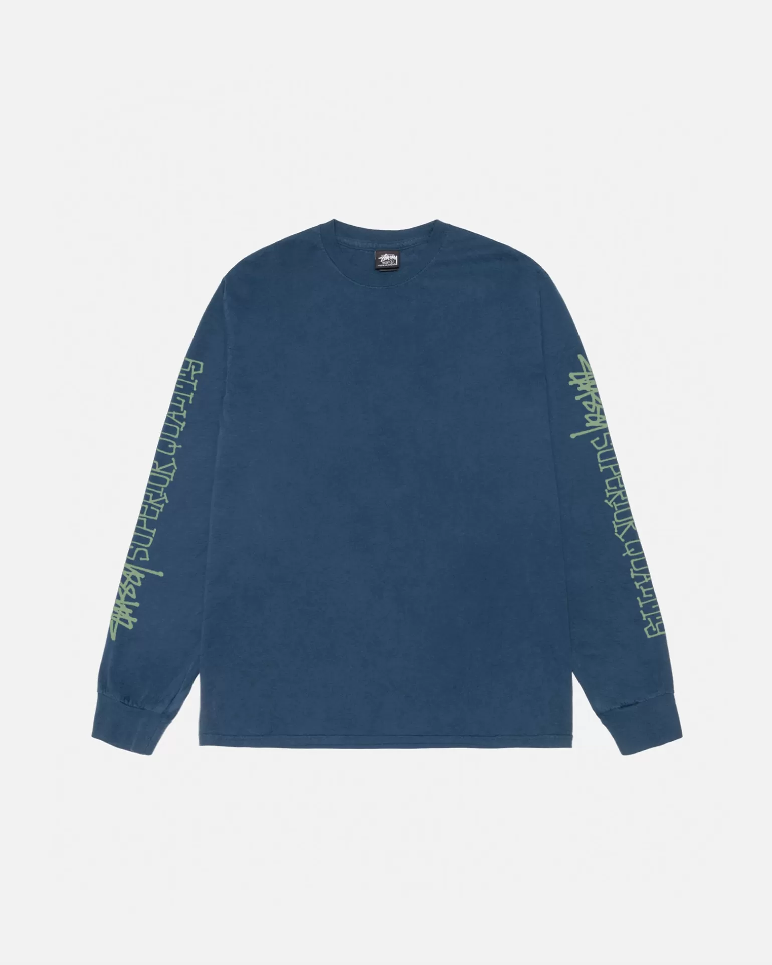 Stüssy T-Shirts>SUPERIOR QUALITY LS TEE PIGMENT DYED