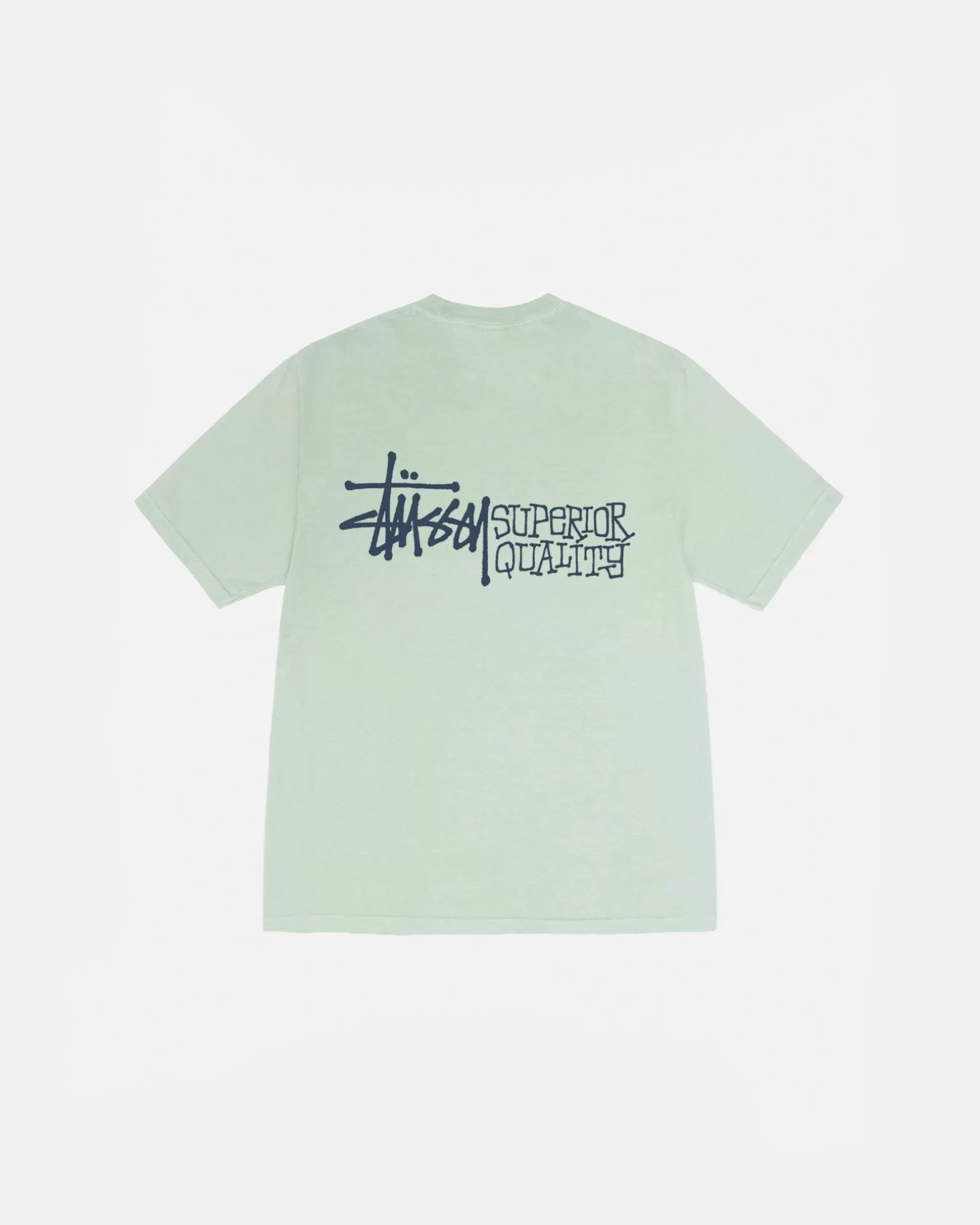 Stüssy T-Shirts>SUPERIOR QUALITY TEE PIGMENT DYED