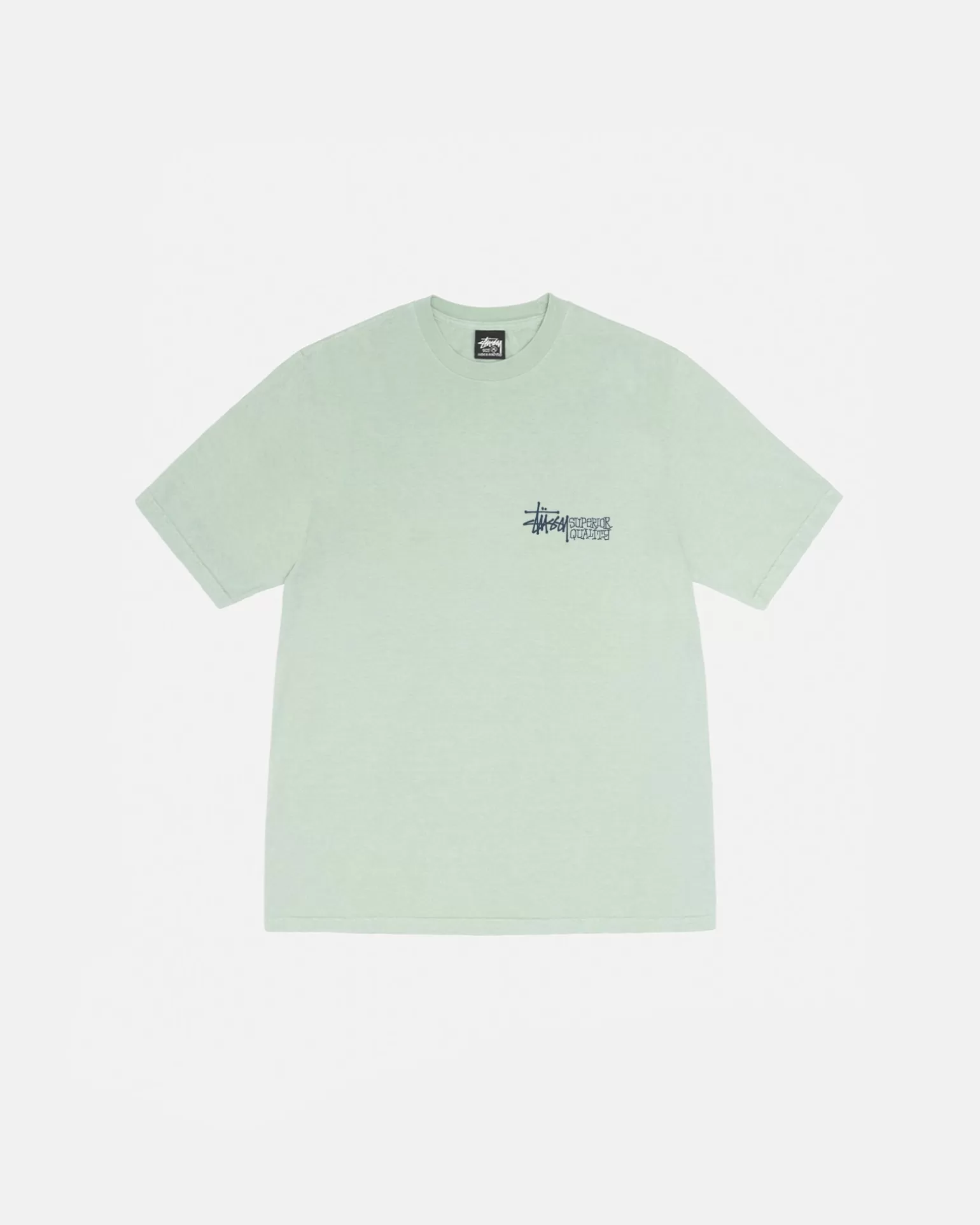 Stüssy T-Shirts>SUPERIOR QUALITY TEE PIGMENT DYED