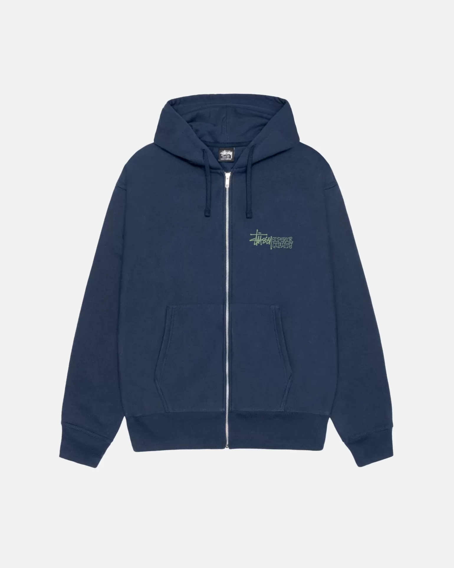 Stüssy Hoodies>SUPERIOR QUALITY ZIP HOODIE