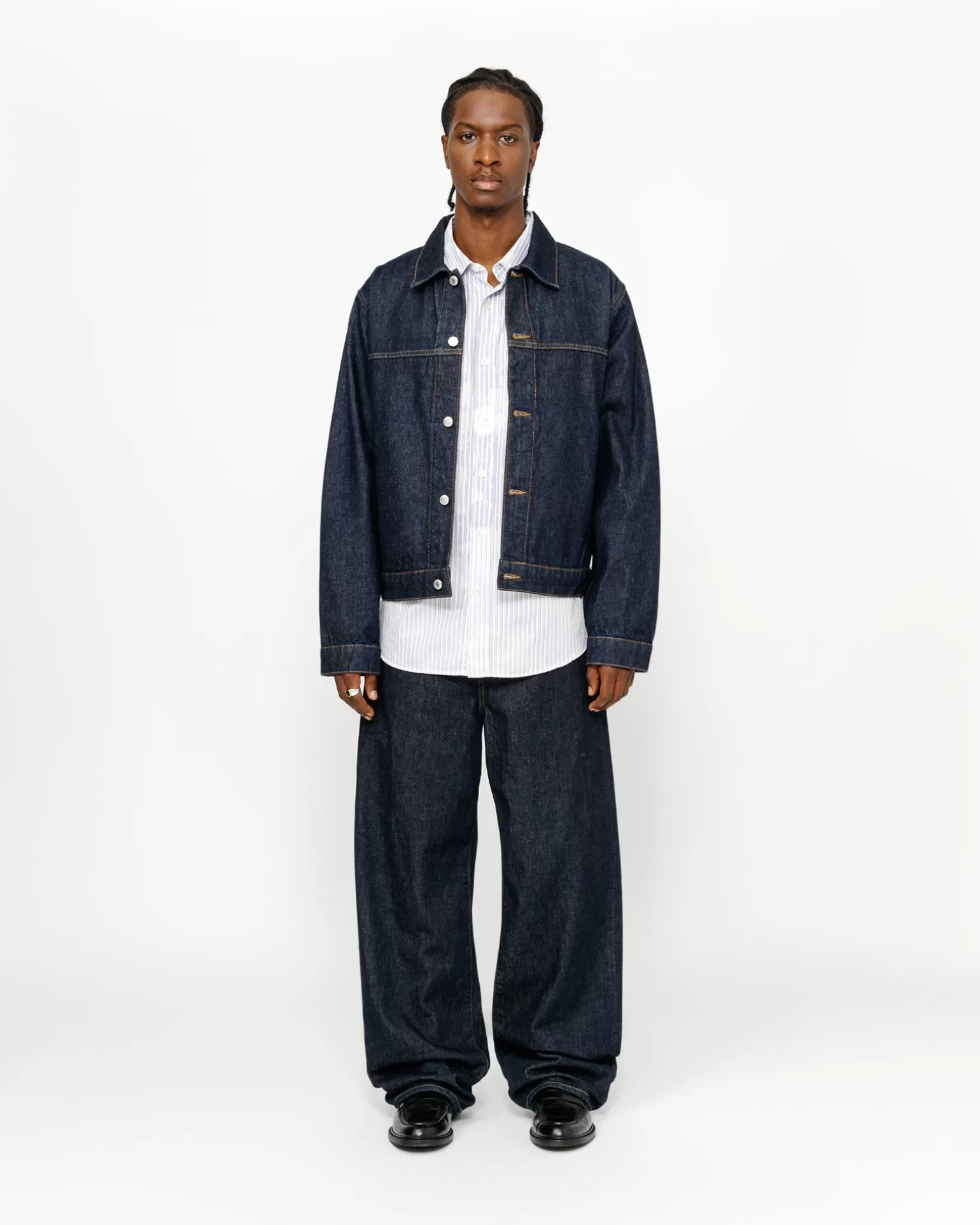 Stüssy Denim | Vestes>TRUCKER JACKET DENIM