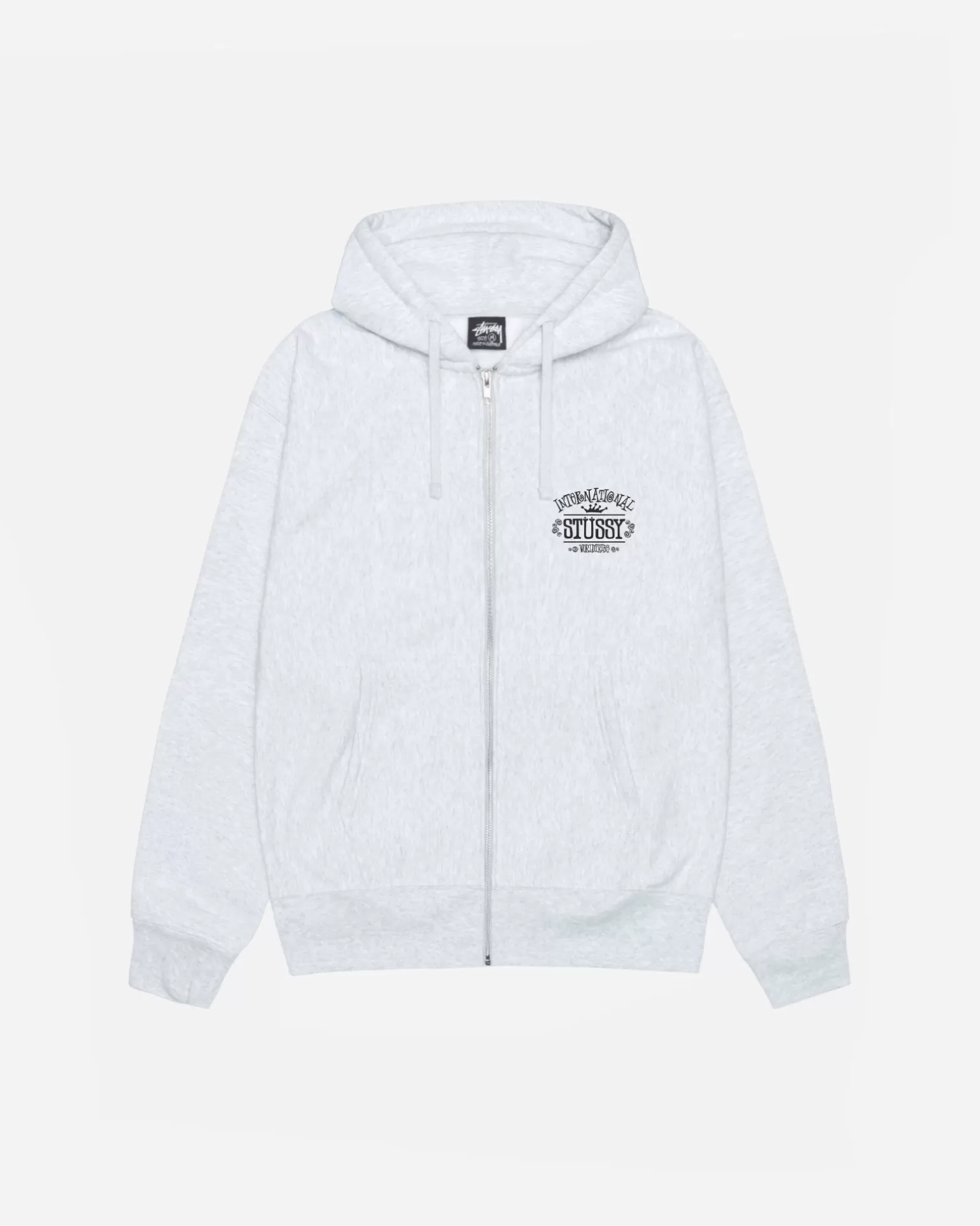 Stüssy Hoodies>WORLDWIDE ZIP HOODIE