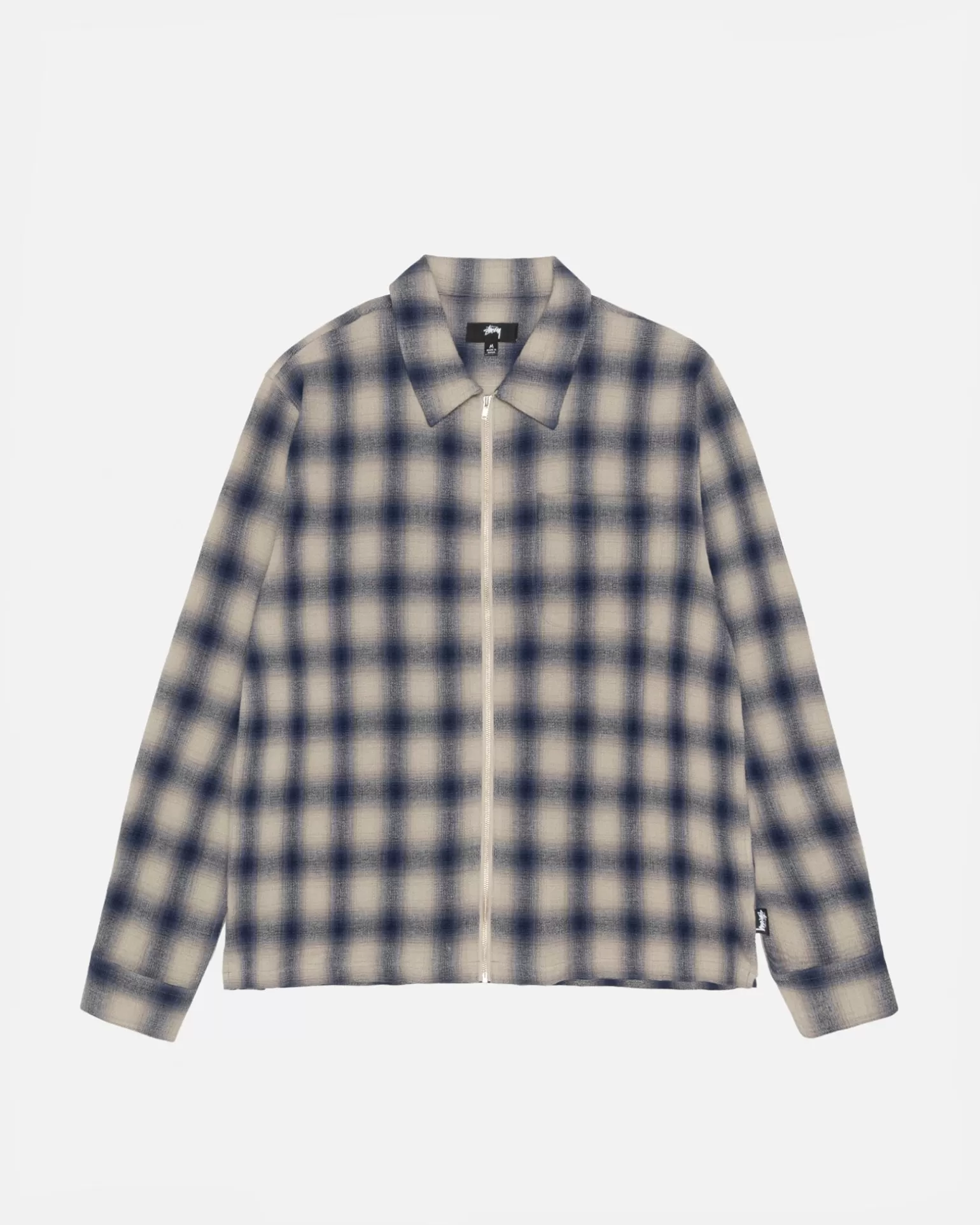 Stüssy Chemises>ZIP SHIRT TWISTED YARN PLAID