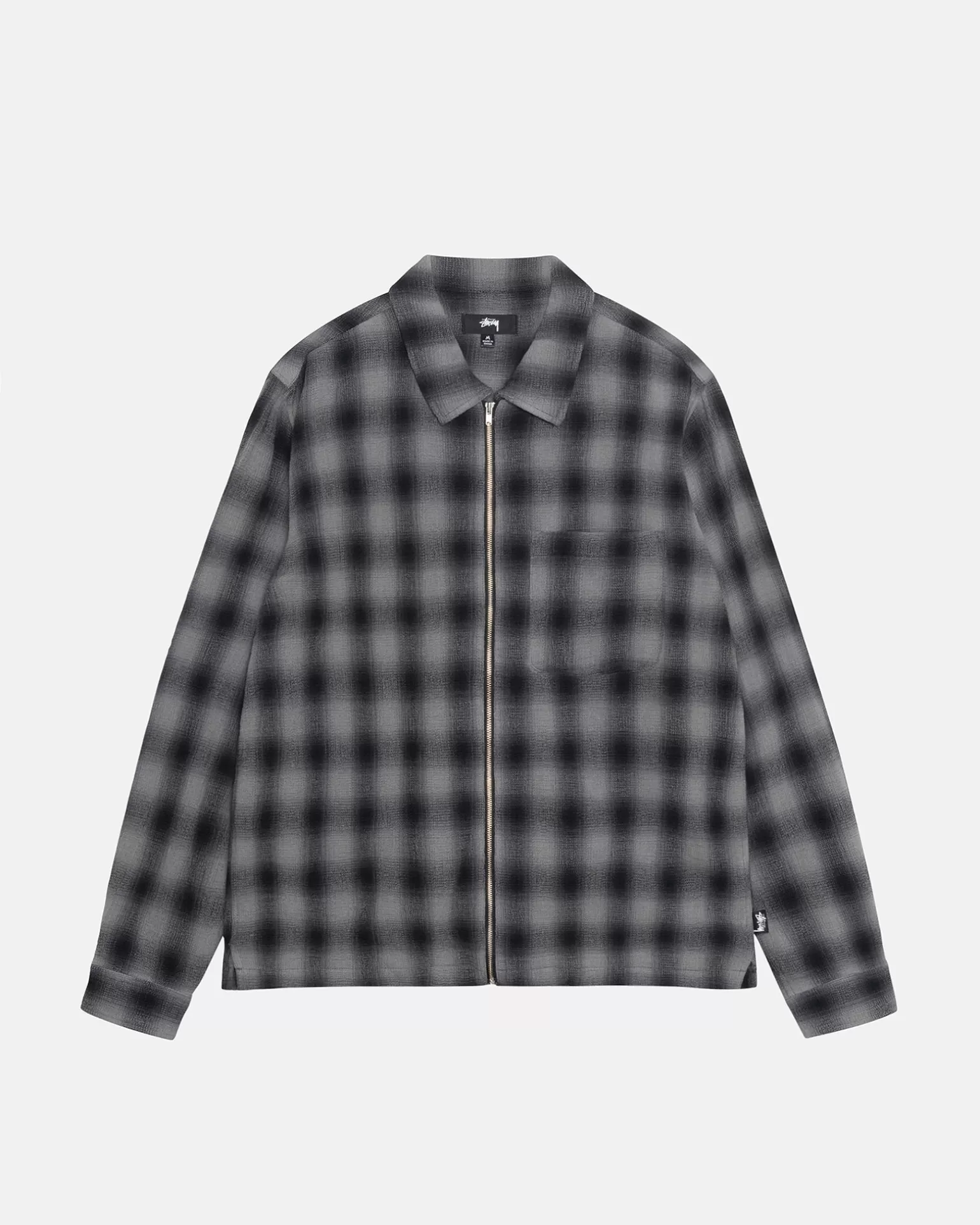 Stüssy Chemises>ZIP SHIRT TWISTED YARN PLAID